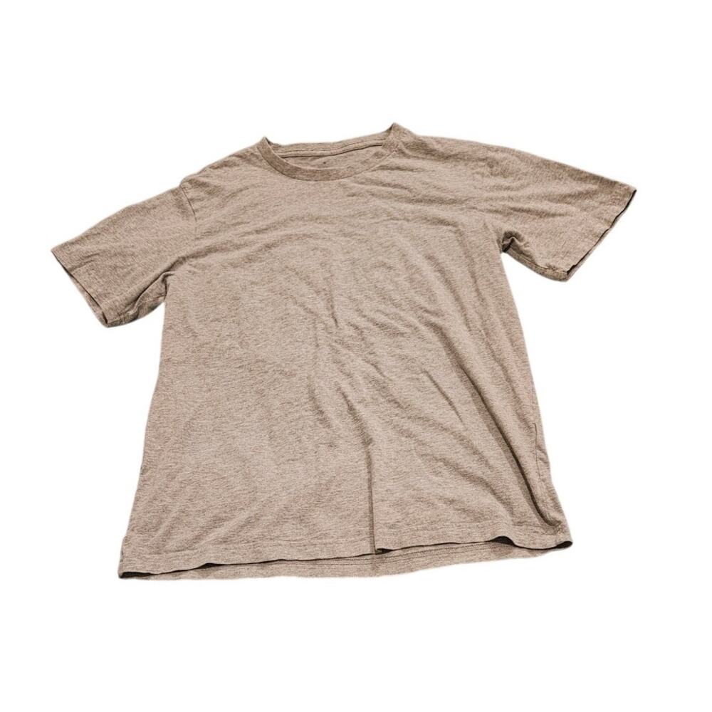 Gray Cotton T-Shirt Women’s Medium Casual Basic Tee
